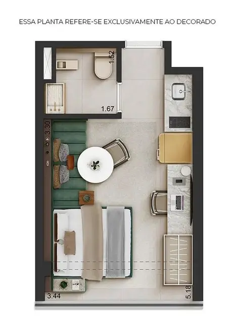 Kitnet com 1 quarto à venda, 22m2 em Consolação, São Paulo - SP - imagem 1 Foto 1 de Kitnet com 1 quarto à venda, 22m2 em Consolação, São Paulo - SP