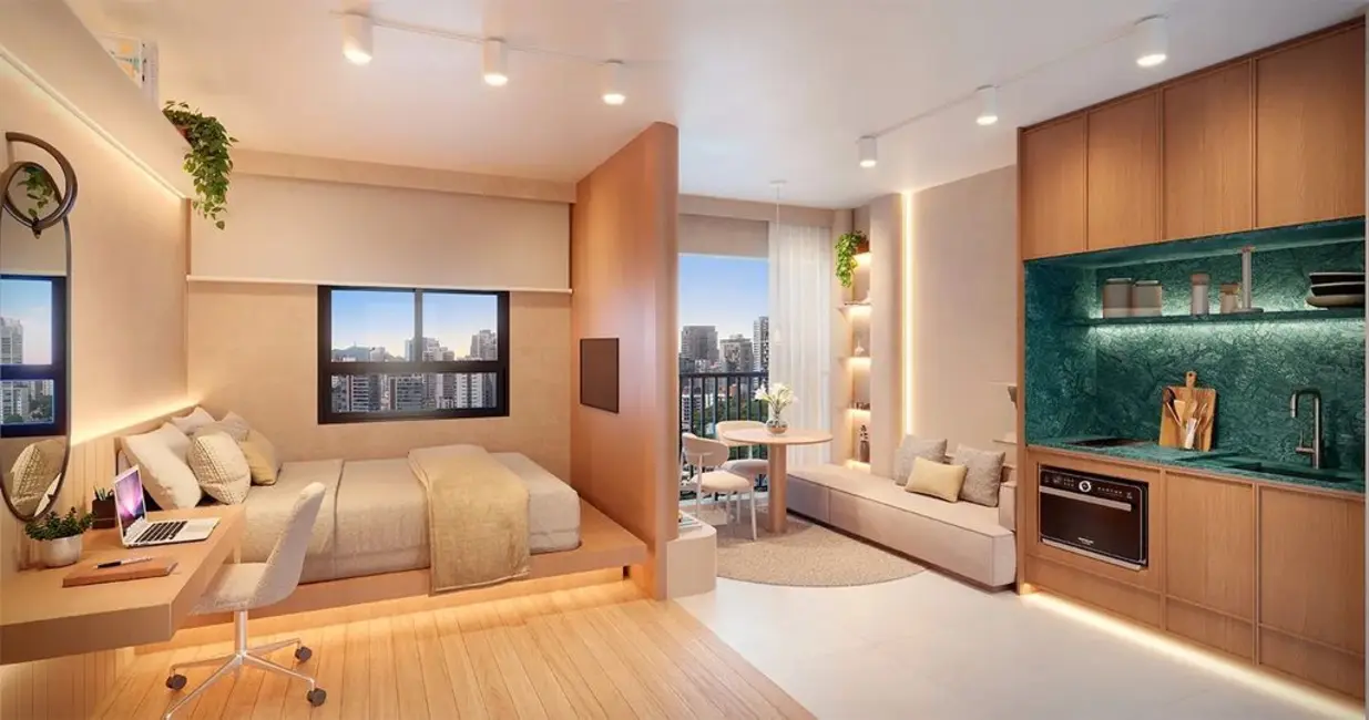 Foto 4 de Apartamento com 1 quarto à venda, 24m2 em Consolação, São Paulo - SP