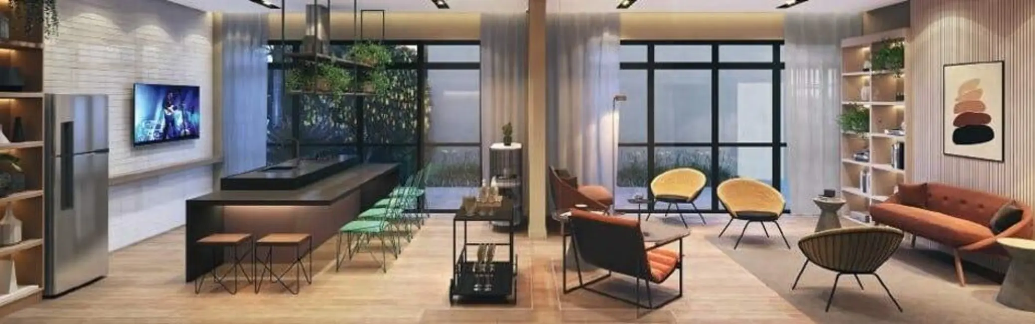 Apartamento com 1 quarto à venda, 26m2 em Campo Belo, São Paulo - SP - imagem 5 Foto 5 de Apartamento com 1 quarto à venda, 26m2 em Campo Belo, São Paulo - SP