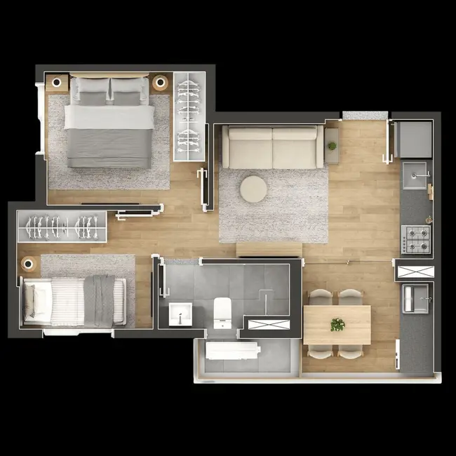 Kitnet com 1 quarto à venda, 26m2 em Vila Alexandria, São Paulo - SP - imagem 5 Foto 5 de Kitnet com 1 quarto à venda, 26m2 em Vila Alexandria, São Paulo - SP