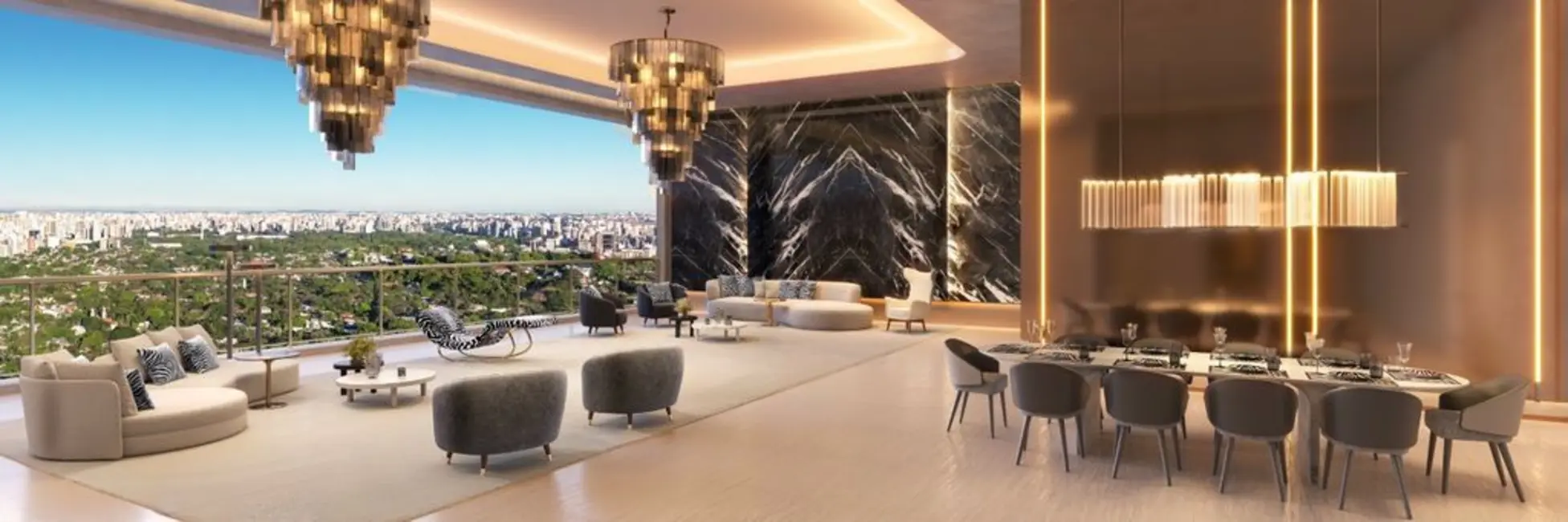 Apartamento com 4 quartos à venda, 279m2 em Pinheiros, São Paulo - SP - imagem 5 Foto 5 de Apartamento com 4 quartos à venda, 279m2 em Pinheiros, São Paulo - SP