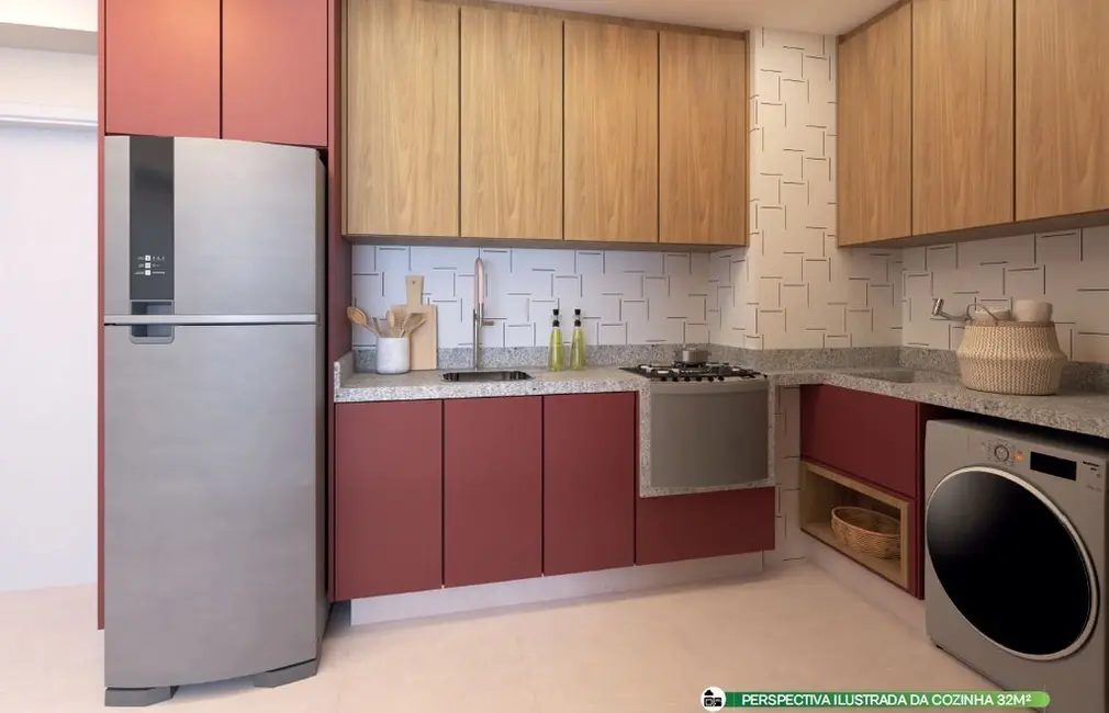 Foto 9 de Apartamento com 2 quartos à venda, 32m2 em Jardim Jaraguá (São Domingos), São Paulo - SP