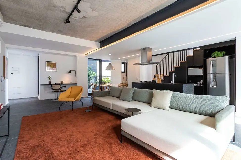 Foto 7 de Loft / Flat com 1 quarto à venda, 90m2 em Vila Madalena, São Paulo - SP