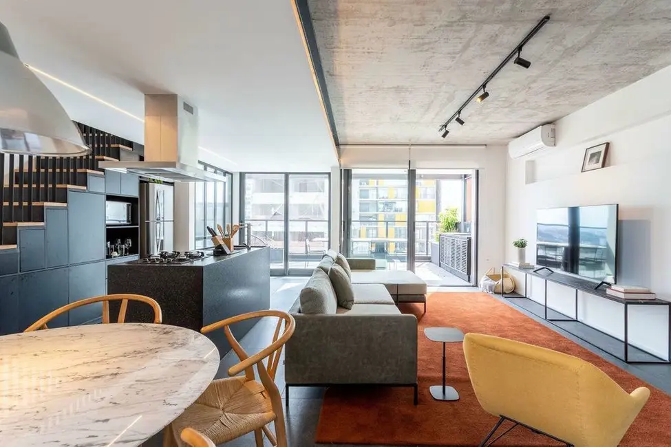 Foto 5 de Loft / Flat com 1 quarto à venda, 99m2 em Vila Madalena, São Paulo - SP