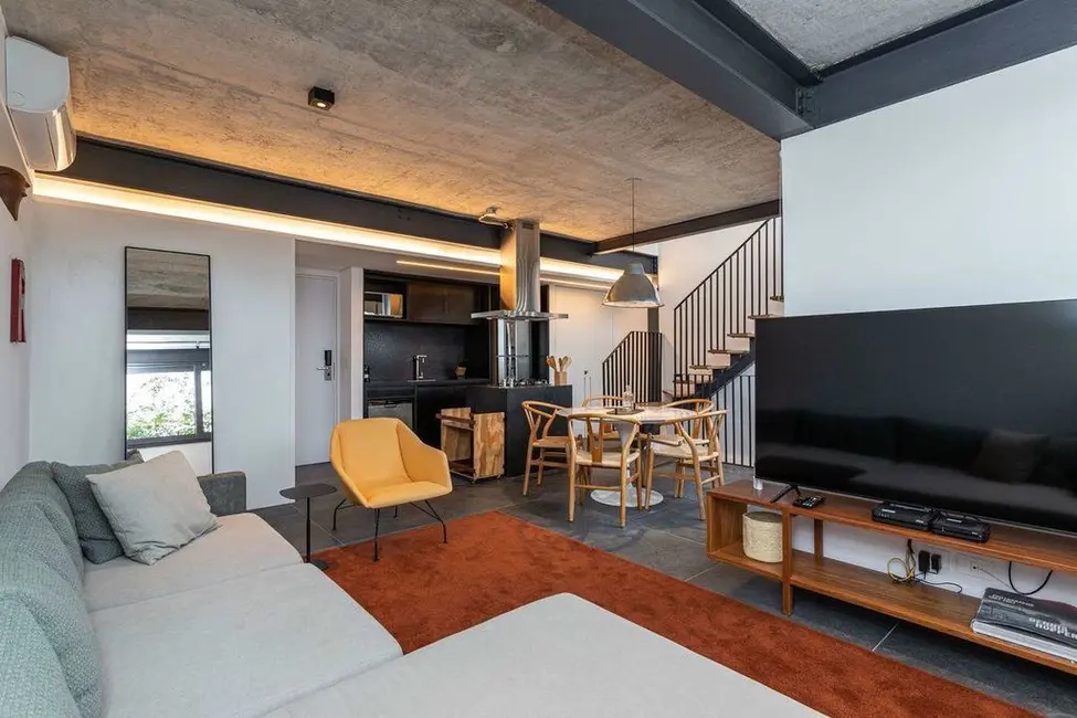 Foto 4 de Loft / Flat com 1 quarto à venda, 104m2 em Vila Madalena, São Paulo - SP