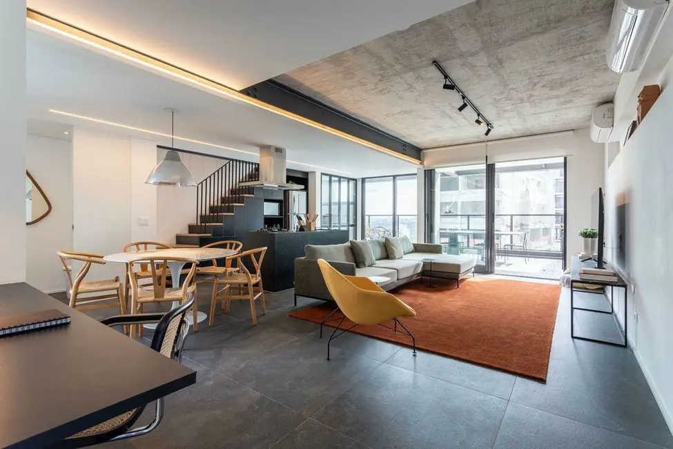 Foto 6 de Loft / Flat com 1 quarto à venda, 104m2 em Vila Madalena, São Paulo - SP