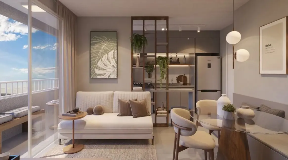 Apartamento com 1 quarto à venda, 48m2 em Loteamento Residencial Vila Bella Dom Pedro, Campinas - SP - imagem 4 Foto 4 de Apartamento com 1 quarto à venda, 48m2 em Loteamento Residencial Vila Bella Dom Pedro, Campinas - SP