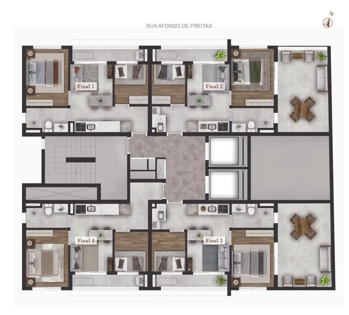 Apartamento com 2 quartos à venda, 52m2 em Paraíso, São Paulo - SP - imagem 7 Foto 7 de Apartamento com 2 quartos à venda, 52m2 em Paraíso, São Paulo - SP