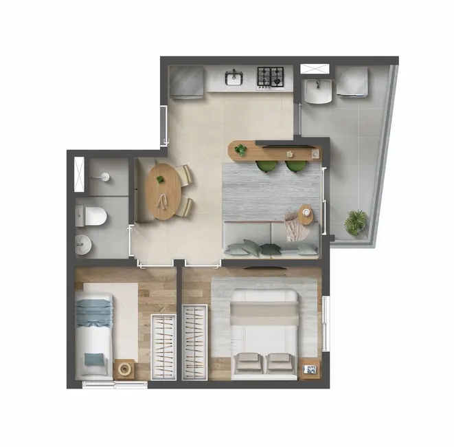 Apartamento com 1 quarto à venda, 25m2 em Sapopemba, São Paulo - SP - imagem 7 Foto 7 de Apartamento com 1 quarto à venda, 25m2 em Sapopemba, São Paulo - SP