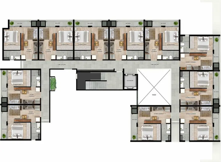Foto 1 de Apartamento com 3 quartos à venda, 75m2 em Pinheiros, São Paulo - SP