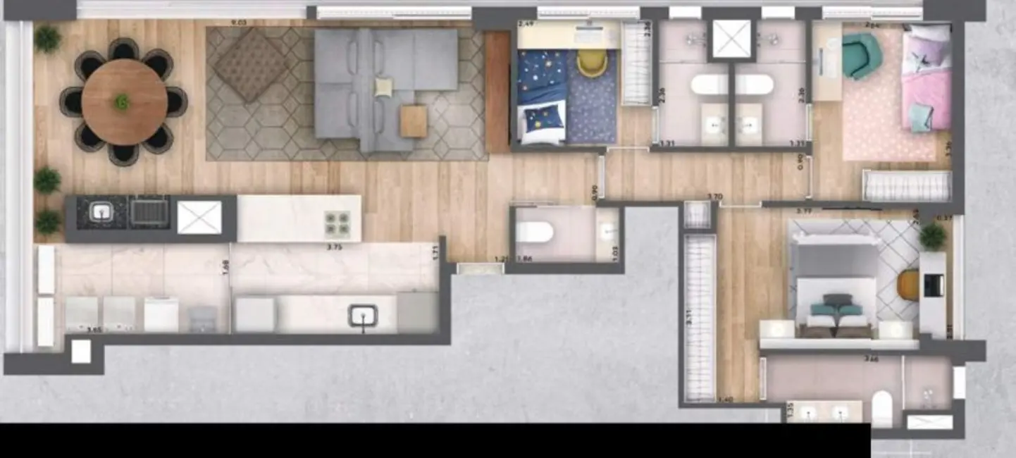 Foto 7 de Apartamento com 3 quartos à venda, 75m2 em Pinheiros, São Paulo - SP