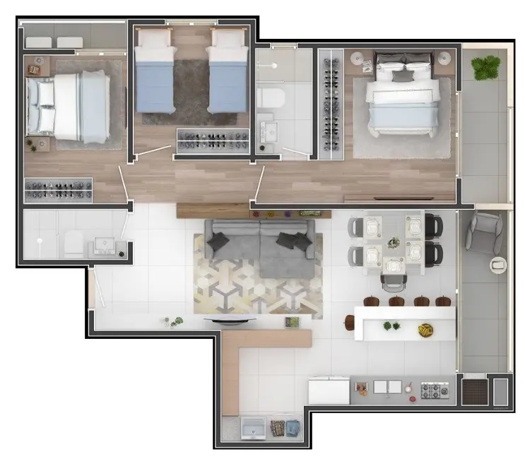 Foto 3 de Cobertura com 3 quartos à venda, 163m2 em Pinheiros, São Paulo - SP