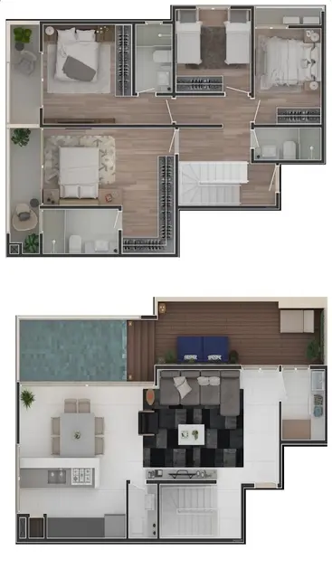 Foto 7 de Cobertura com 3 quartos à venda, 163m2 em Pinheiros, São Paulo - SP