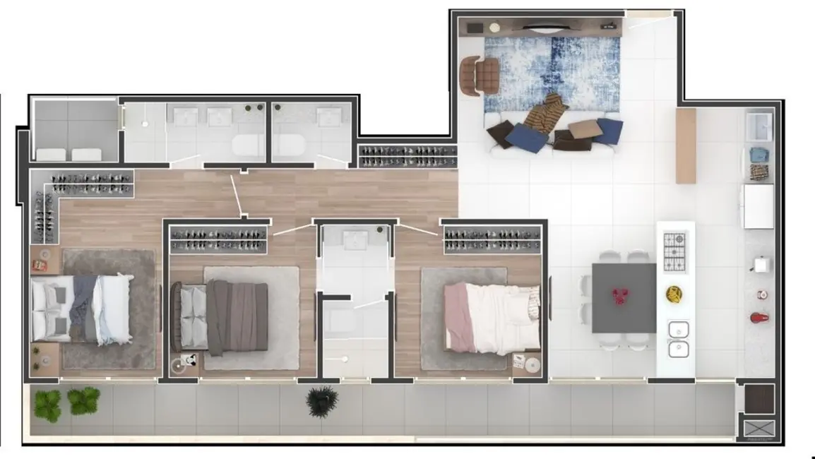 Foto 1 de Cobertura com 3 quartos à venda, 163m2 em Pinheiros, São Paulo - SP