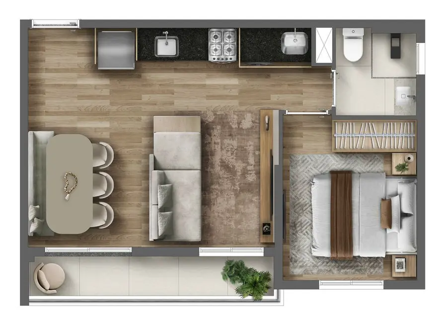 Foto 7 de Apartamento com 2 quartos à venda, 36m2 em Santana, São Paulo - SP