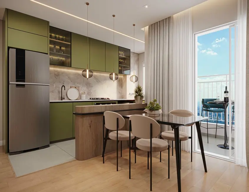 Apartamento com 2 quartos à venda, 47m2 em Vila Caputera, Mogi Das Cruzes - SP - imagem 2 Foto 2 de Apartamento com 2 quartos à venda, 47m2 em Vila Caputera, Mogi Das Cruzes - SP