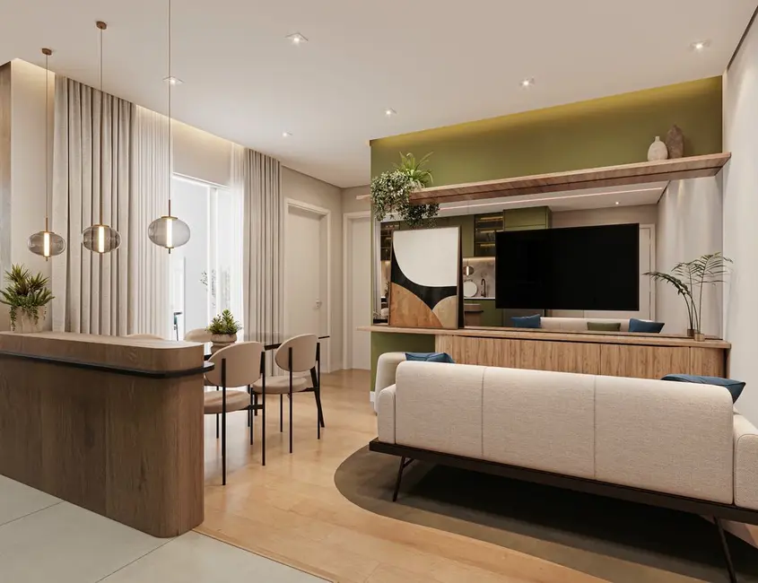 Apartamento com 2 quartos à venda, 47m2 em Vila Caputera, Mogi Das Cruzes - SP - imagem 3 Foto 3 de Apartamento com 2 quartos à venda, 47m2 em Vila Caputera, Mogi Das Cruzes - SP