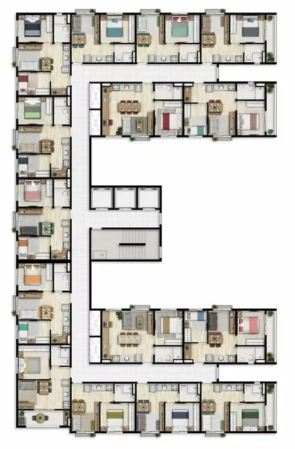 Kitnet com 1 quarto à venda, 34m2 em Campos Elíseos, São Paulo - SP - imagem 3 Foto 3 de Kitnet com 1 quarto à venda, 34m2 em Campos Elíseos, São Paulo - SP