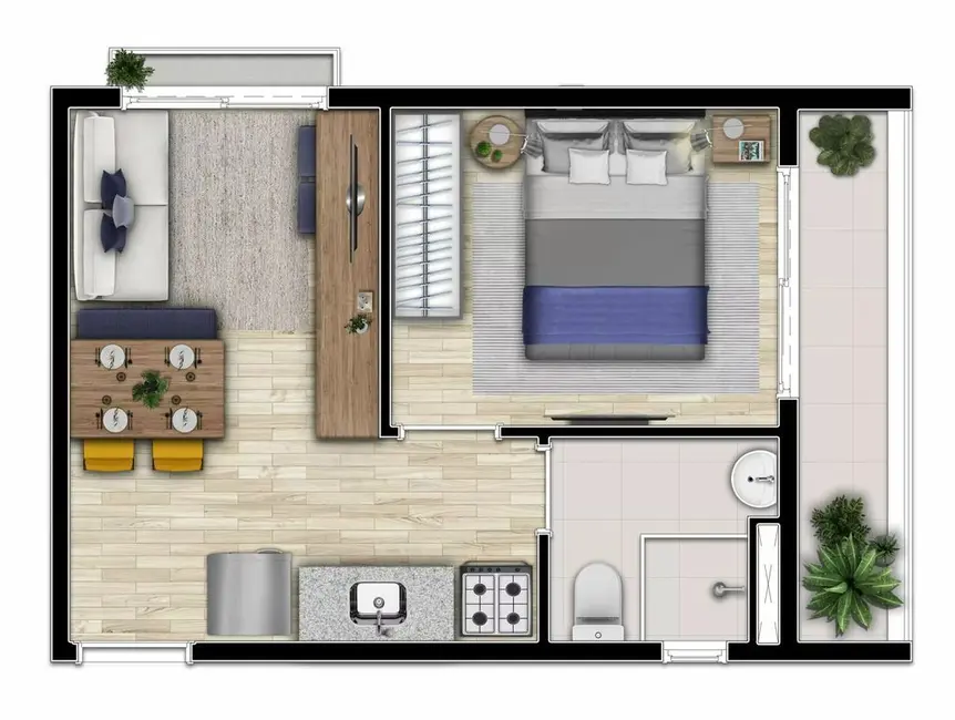 Kitnet com 1 quarto à venda, 34m2 em Campos Elíseos, São Paulo - SP - imagem 1 Foto 1 de Kitnet com 1 quarto à venda, 34m2 em Campos Elíseos, São Paulo - SP
