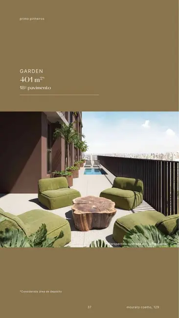 Foto 6 de Apartamento com 4 quartos à venda, 543m2 em Pinheiros, São Paulo - SP