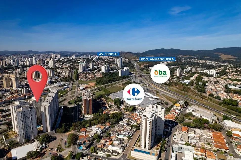 Foto 3 de Apartamento com 2 quartos à venda, 69m2 em Vila das Hortências, Jundiai - SP