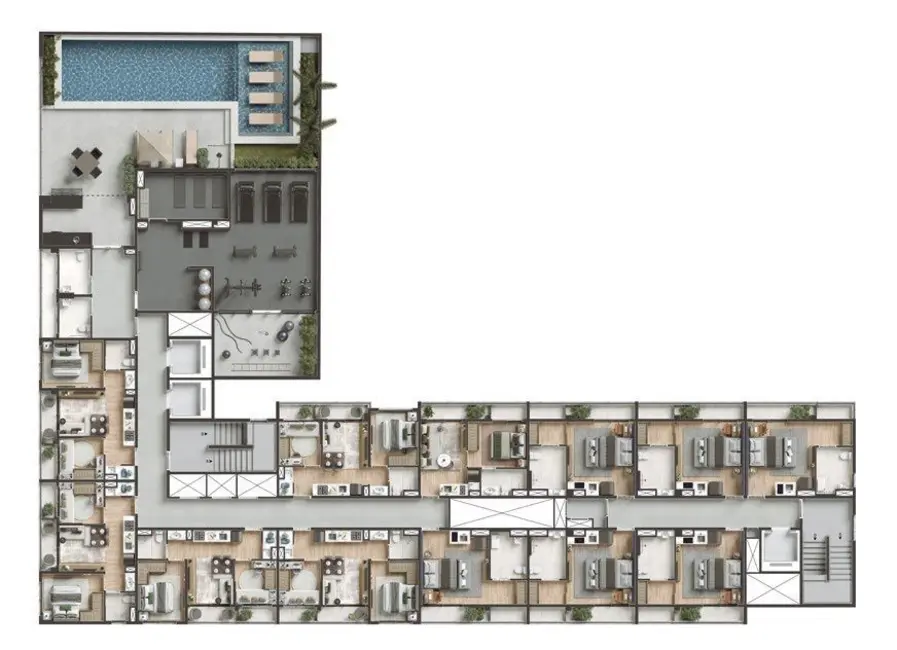 Apartamento com 1 quarto à venda, 29m2 em Vila Pompéia, São Paulo - SP - imagem 2 Foto 2 de Apartamento com 1 quarto à venda, 29m2 em Vila Pompéia, São Paulo - SP