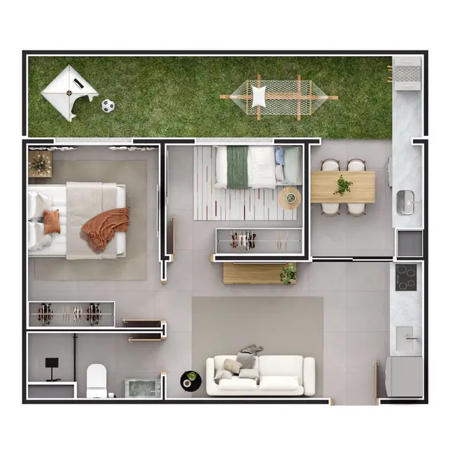 Foto 7 de Apartamento com 2 quartos à venda, 35m2 em Chácara Santa Maria, São Paulo - SP