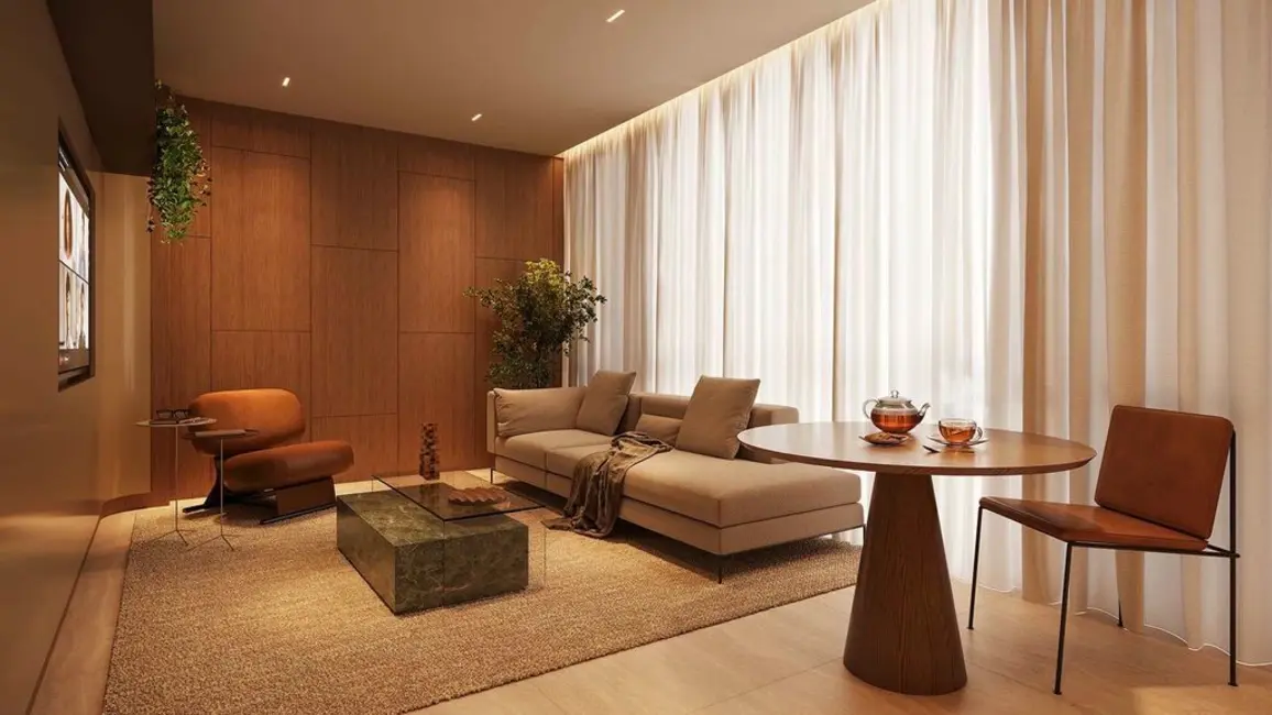 Foto 4 de Apartamento com 1 quarto à venda, 37m2 em Moema, São Paulo - SP