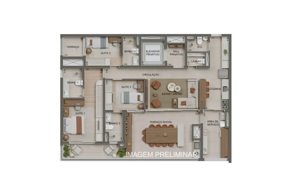 Foto 3 de Cobertura com 4 quartos à venda, 391m2 em Vila Zilda (Tatuapé), São Paulo - SP