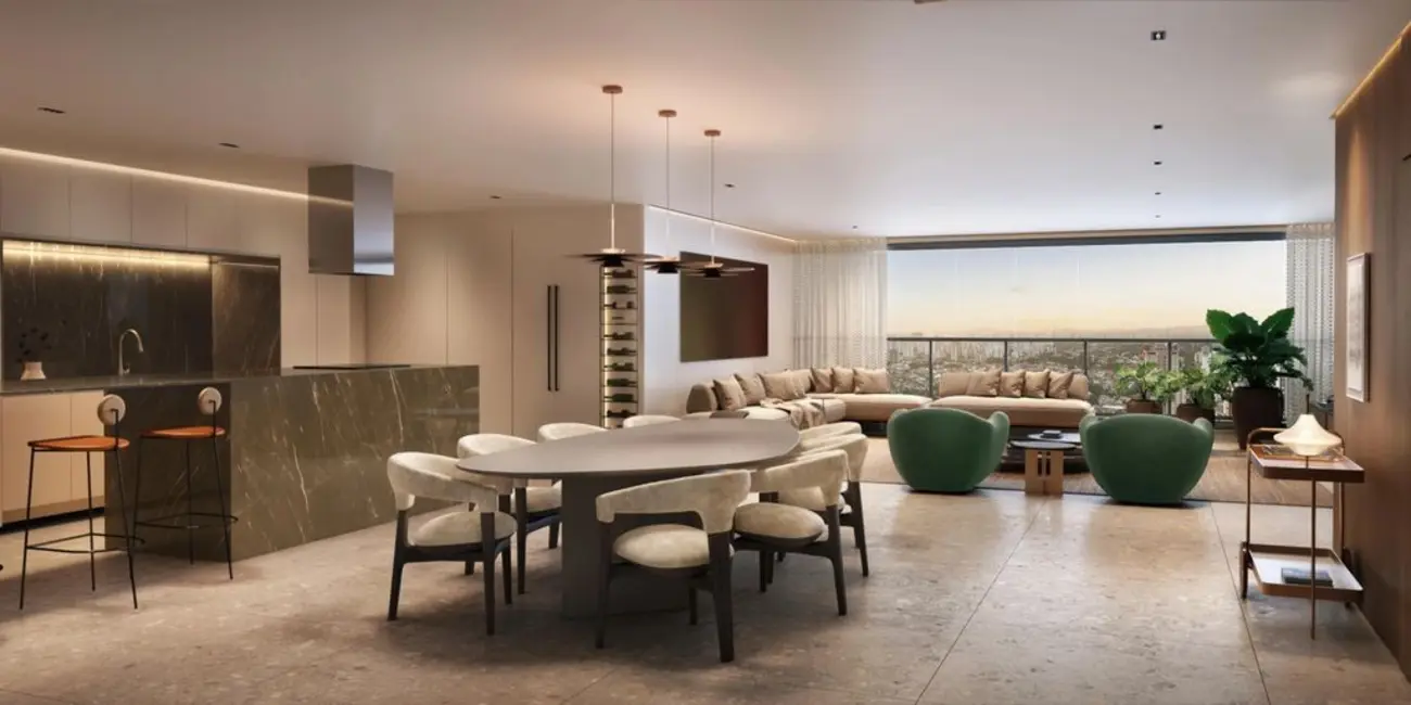 Apartamento com 3 quartos à venda, 233m2 em Alto de Pinheiros, São Paulo - SP - imagem 8 Foto 8 de Apartamento com 3 quartos à venda, 233m2 em Alto de Pinheiros, São Paulo - SP