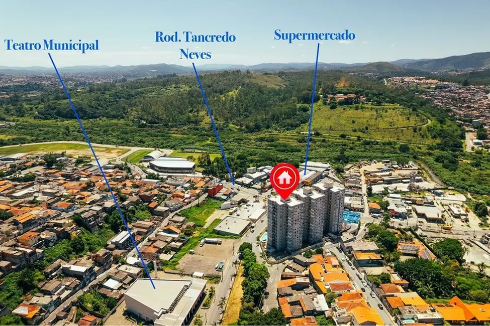 Foto 5 de Apartamento com 2 quartos à venda, 47m2 em Serpa, Caieiras - SP