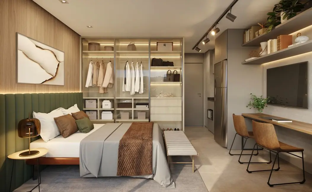 Foto 5 de Kitnet com 1 quarto à venda, 28m2 em Ibirapuera, São Paulo - SP