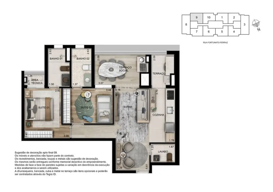 Apartamento com 2 quartos à venda, 73m2 em Lapa, São Paulo - SP - imagem 5 Foto 5 de Apartamento com 2 quartos à venda, 73m2 em Lapa, São Paulo - SP