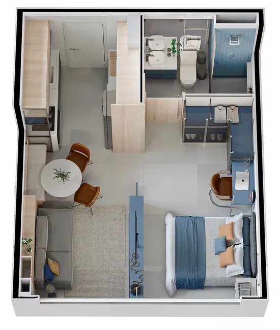 Apartamento com 2 quartos à venda, 39m2 em Tucuruvi, São Paulo - SP - imagem 5 Foto 5 de Apartamento com 2 quartos à venda, 39m2 em Tucuruvi, São Paulo - SP