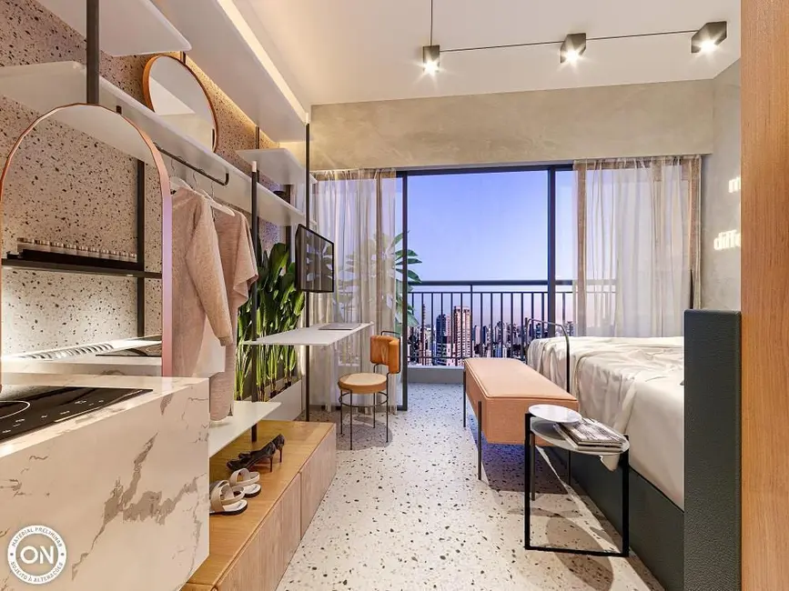 Foto 3 de Apartamento com 1 quarto à venda, 30m2 em Santo Amaro, São Paulo - SP