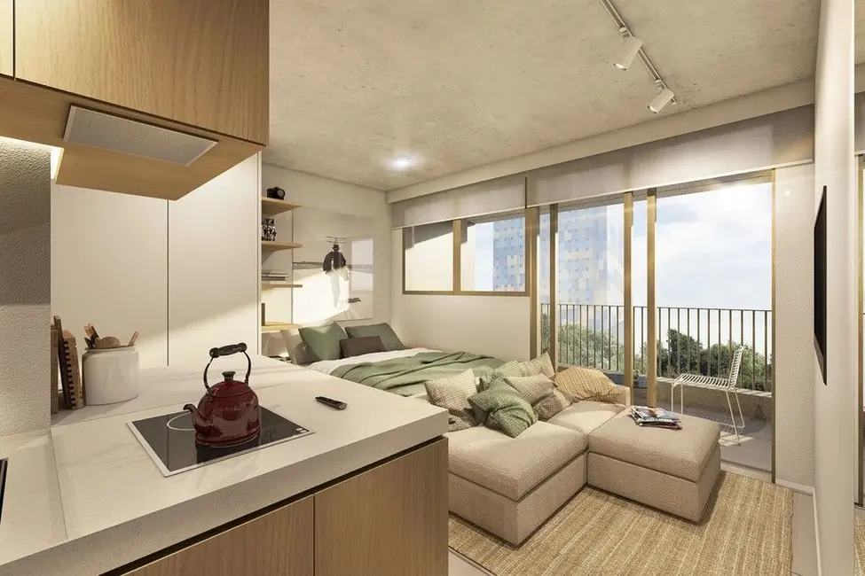 Foto 4 de Kitnet com 1 quarto à venda, 30m2 em Cerqueira César, São Paulo - SP