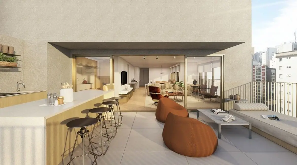 Foto 5 de Kitnet com 1 quarto à venda, 30m2 em Cerqueira César, São Paulo - SP