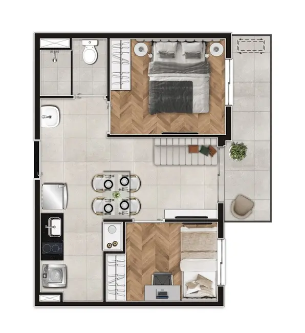 Kitnet com 1 quarto à venda, 20m2 em Bela Vista, São Paulo - SP - imagem 7 Foto 7 de Kitnet com 1 quarto à venda, 20m2 em Bela Vista, São Paulo - SP