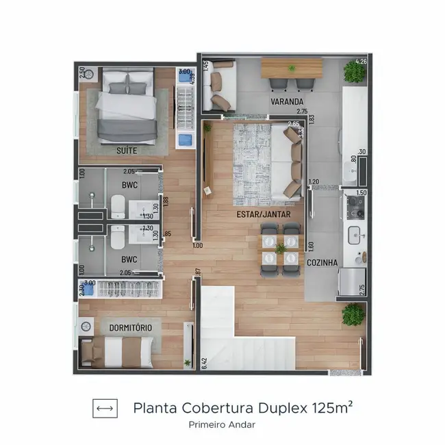 Apartamento com 2 quartos à venda, 64m2 em Vila São João, Guarulhos - SP - imagem 6 Foto 6 de Apartamento com 2 quartos à venda, 64m2 em Vila São João, Guarulhos - SP
