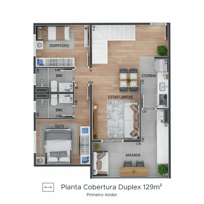 Apartamento com 2 quartos à venda, 64m2 em Vila São João, Guarulhos - SP - imagem 7 Foto 7 de Apartamento com 2 quartos à venda, 64m2 em Vila São João, Guarulhos - SP