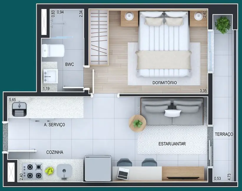 Kitnet com 1 quarto à venda, 26m2 em Tucuruvi, São Paulo - SP - imagem 1 Foto 1 de Kitnet com 1 quarto à venda, 26m2 em Tucuruvi, São Paulo - SP