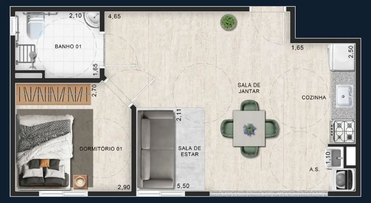 Foto 4 de Apartamento com 2 quartos à venda, 40m2 em Jardim da Glória, Taboao Da Serra - SP