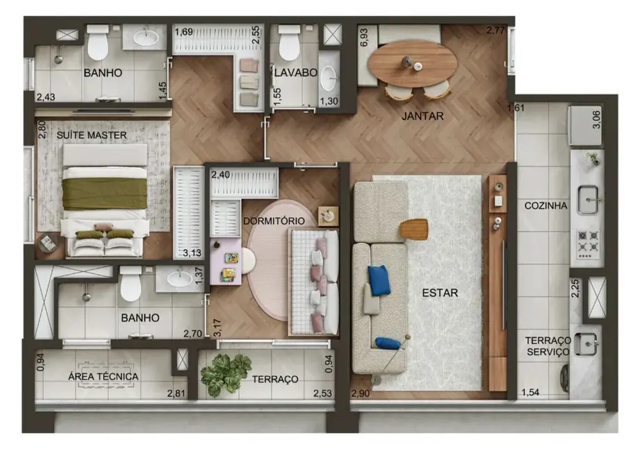 Kitnet com 1 quarto à venda, 22m2 em Chácara Santo Antônio (Zona Sul), São Paulo - SP - imagem 3 Foto 3 de Kitnet com 1 quarto à venda, 22m2 em Chácara Santo Antônio (Zona Sul), São Paulo - SP