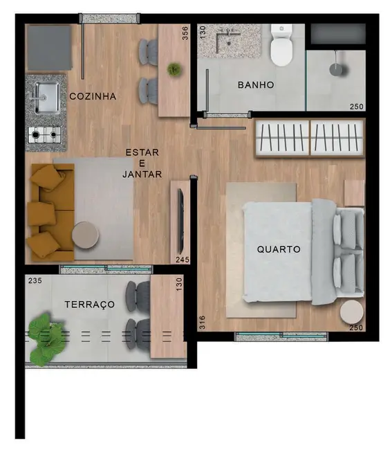 Foto 8 de Apartamento com 1 quarto à venda, 26m2 em Saúde, São Paulo - SP