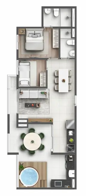 Foto 9 de Apartamento com 3 quartos à venda, 120m2 em Vila Olímpia, São Paulo - SP