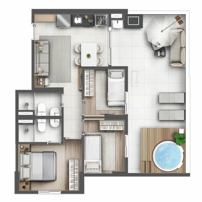 Foto 5 de Apartamento com 3 quartos à venda, 120m2 em Vila Olímpia, São Paulo - SP