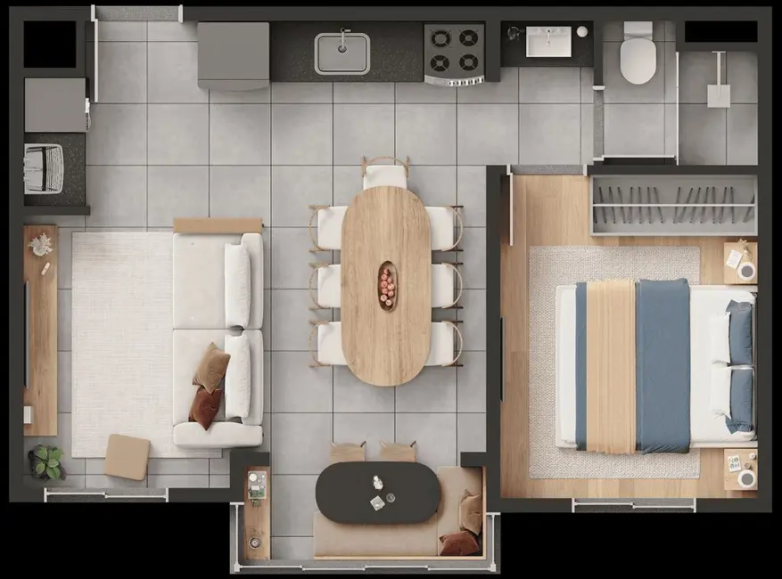 Foto 8 de Apartamento com 2 quartos à venda, 37m2 em Santa Teresinha, São Paulo - SP