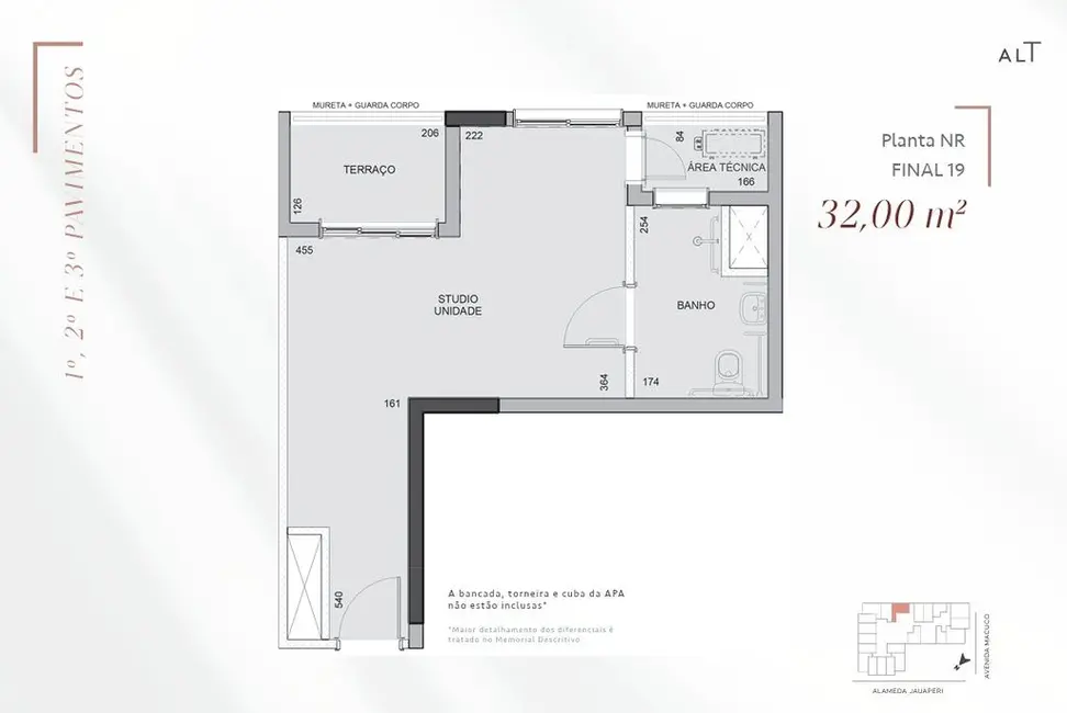 Foto 2 de Kitnet com 1 quarto à venda, 32m2 em Moema, São Paulo - SP