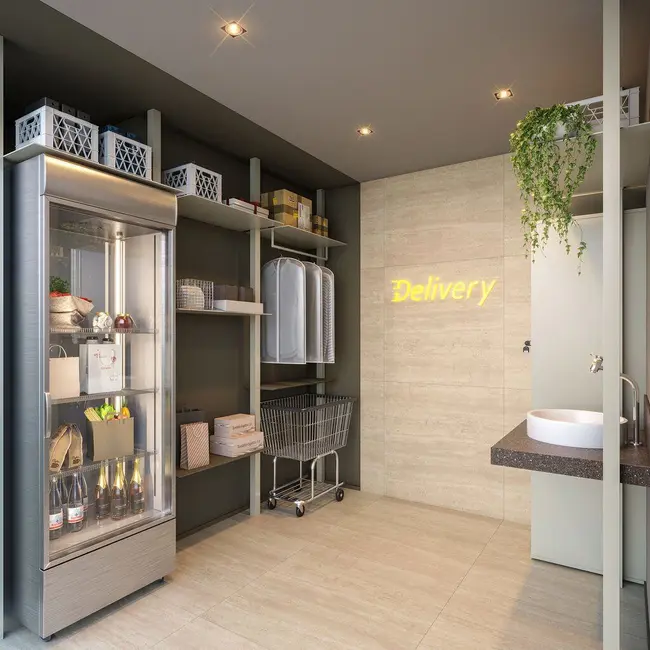 Apartamento com 1 quarto à venda, 26m2 em Vila Madalena, São Paulo - SP - imagem 9 Foto 9 de Apartamento com 1 quarto à venda, 26m2 em Vila Madalena, São Paulo - SP