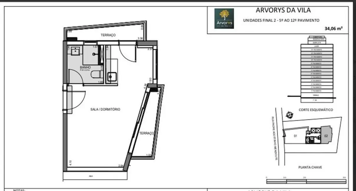 Foto 1 de Kitnet à venda, 34m2 em Vila Madalena, São Paulo - SP